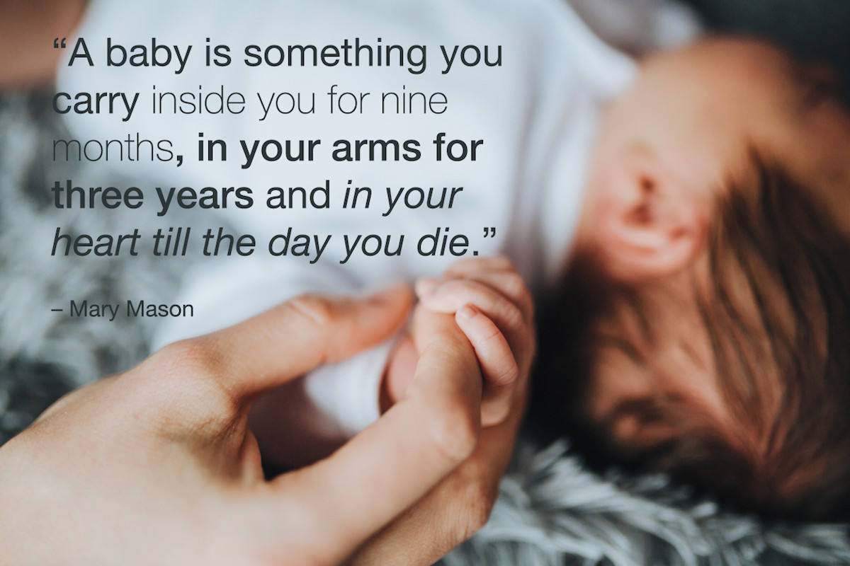 Mother To Baby Girl Quotes
 35 New Mom Quotes and Words of Encouragement for Mothers