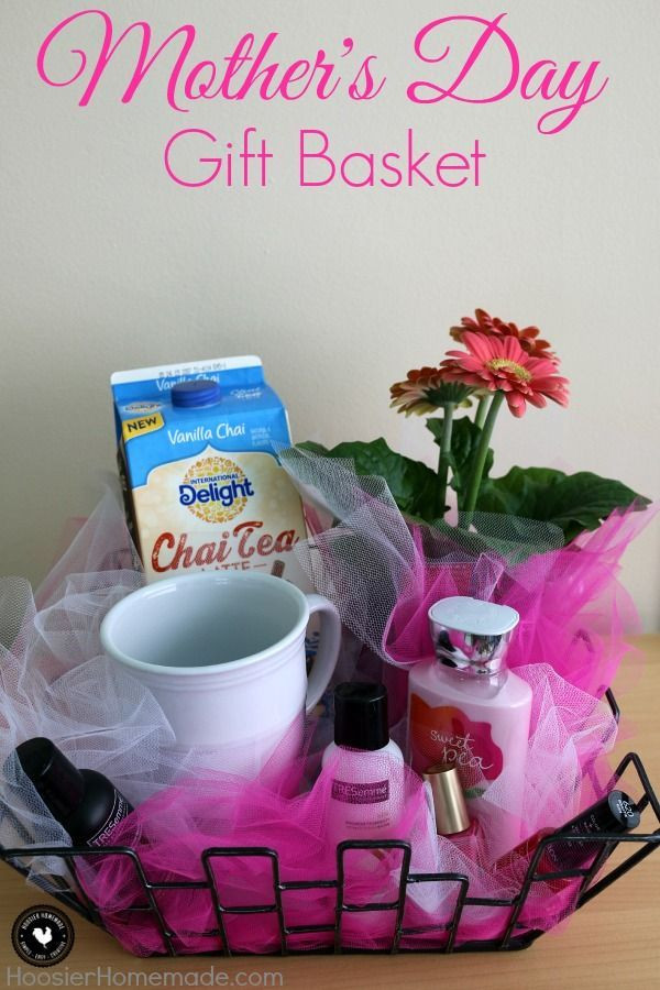 Mother'S Day Gift Basket Ideas Diy
 Treat Mom special on Mother s Day with this easy to put