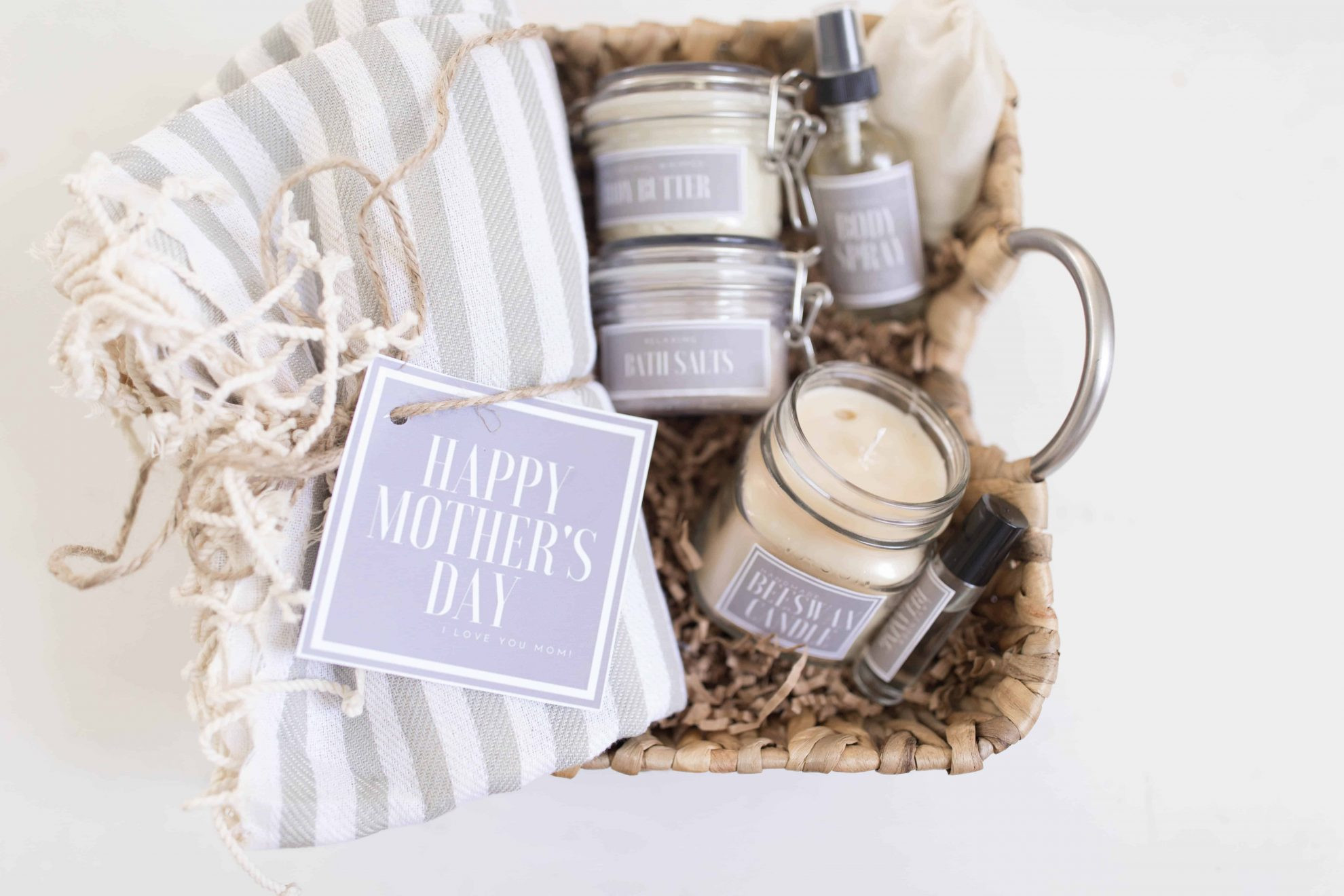 Mother'S Day Gift Basket Ideas Diy
 Handmade Mother s Day Gift Baskets with Free Printable