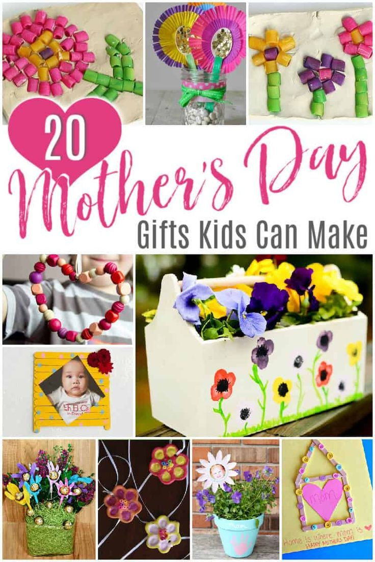 Mother'S Day Gift Ideas For Toddlers To Make
 20 Mother s Day Gifts Kids Can Make With images