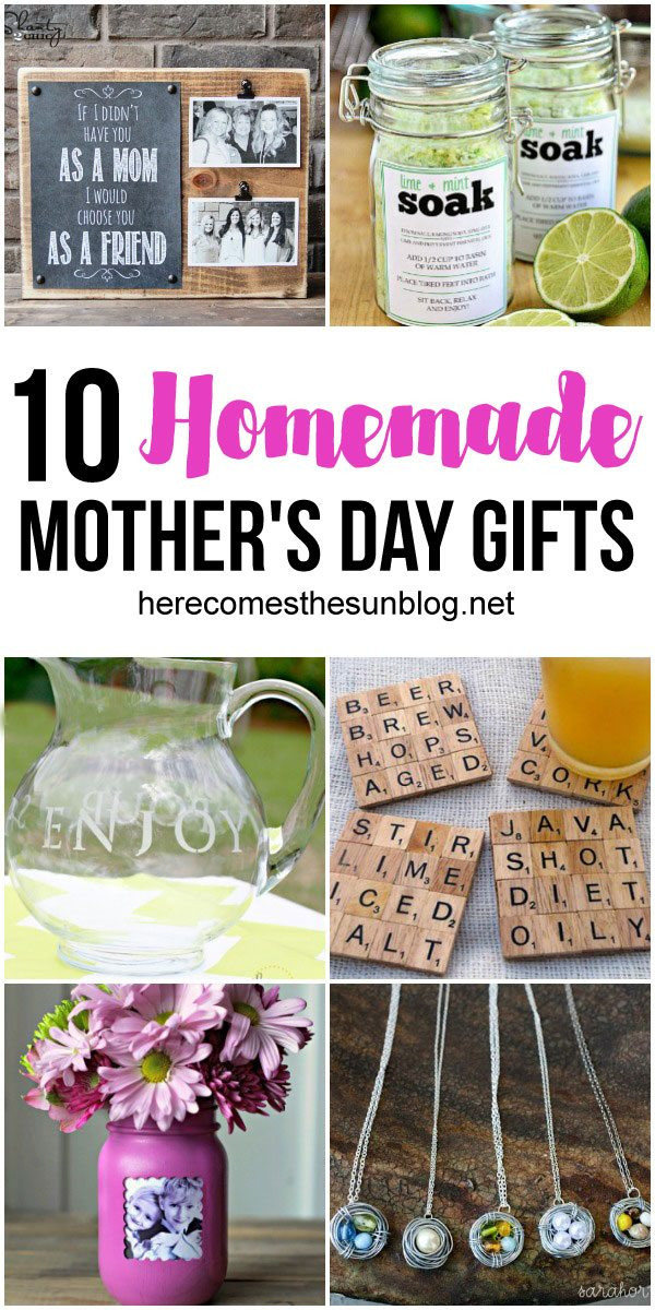 Mother'S Day Gift Ideas
 10 Homemade Mother s Day Gift Ideas