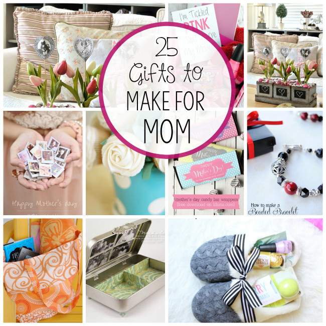 Mother'S Day Gift Ideas
 Homemade Mother s Day Gifts Crazy Little Projects