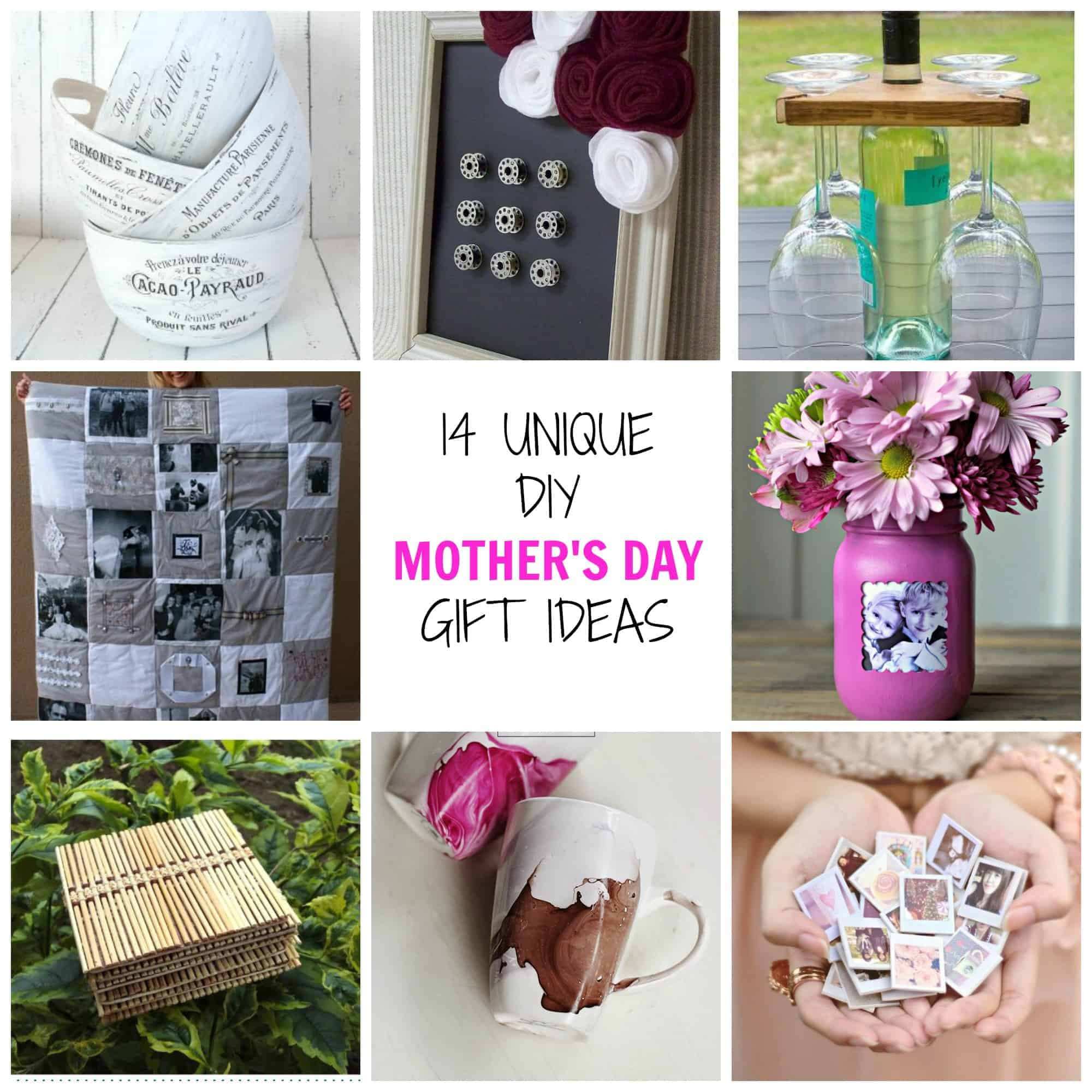 Mother'S Day Gift Ideas
 14 Unique DIY Mother s Day Gifts Simplify Create Inspire
