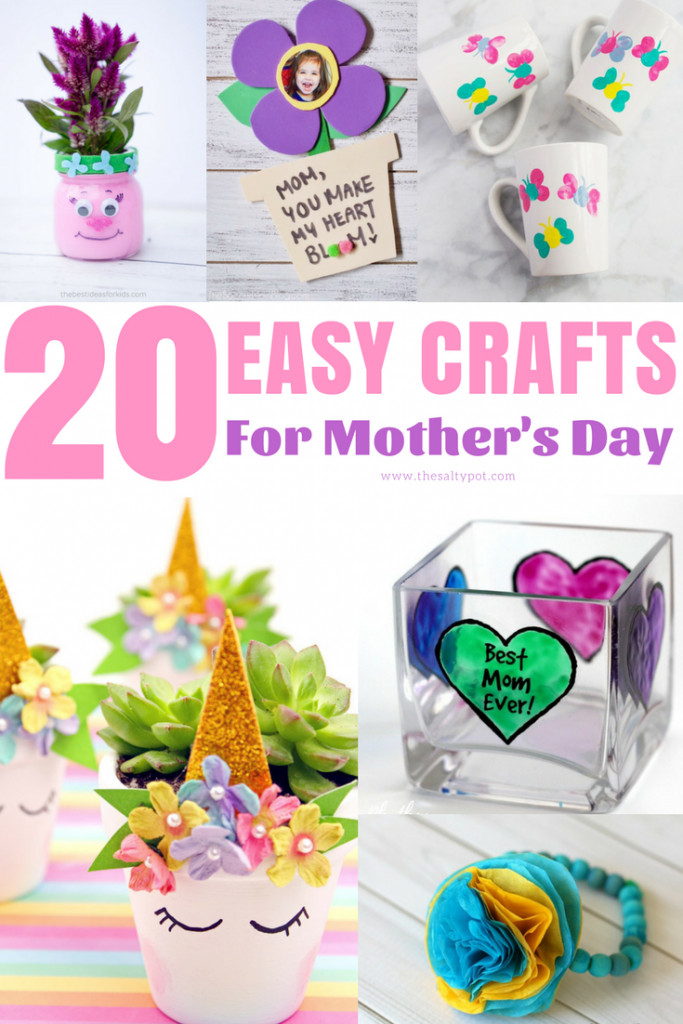 Mothers Day Kids Crafts
 25 EASY Mother s Day DIY Crafts for Kids