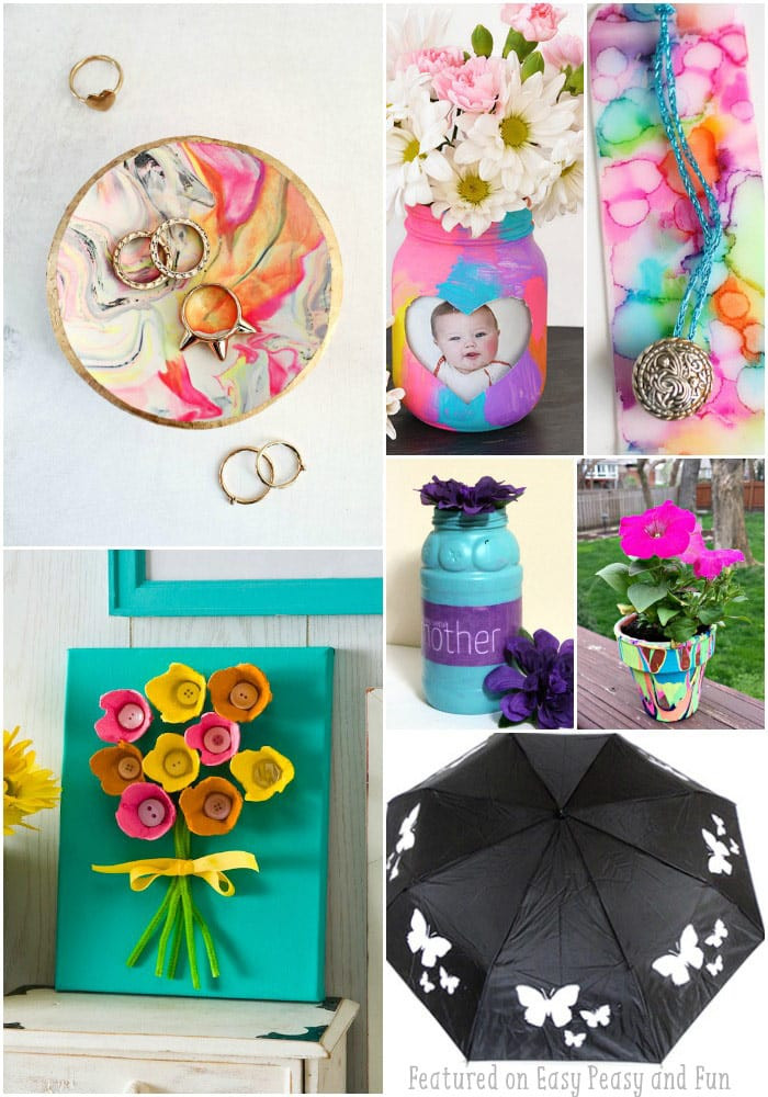 Mothers Day Kids Crafts
 25 Mothers Day Crafts for Kids Most Wonderful Cards