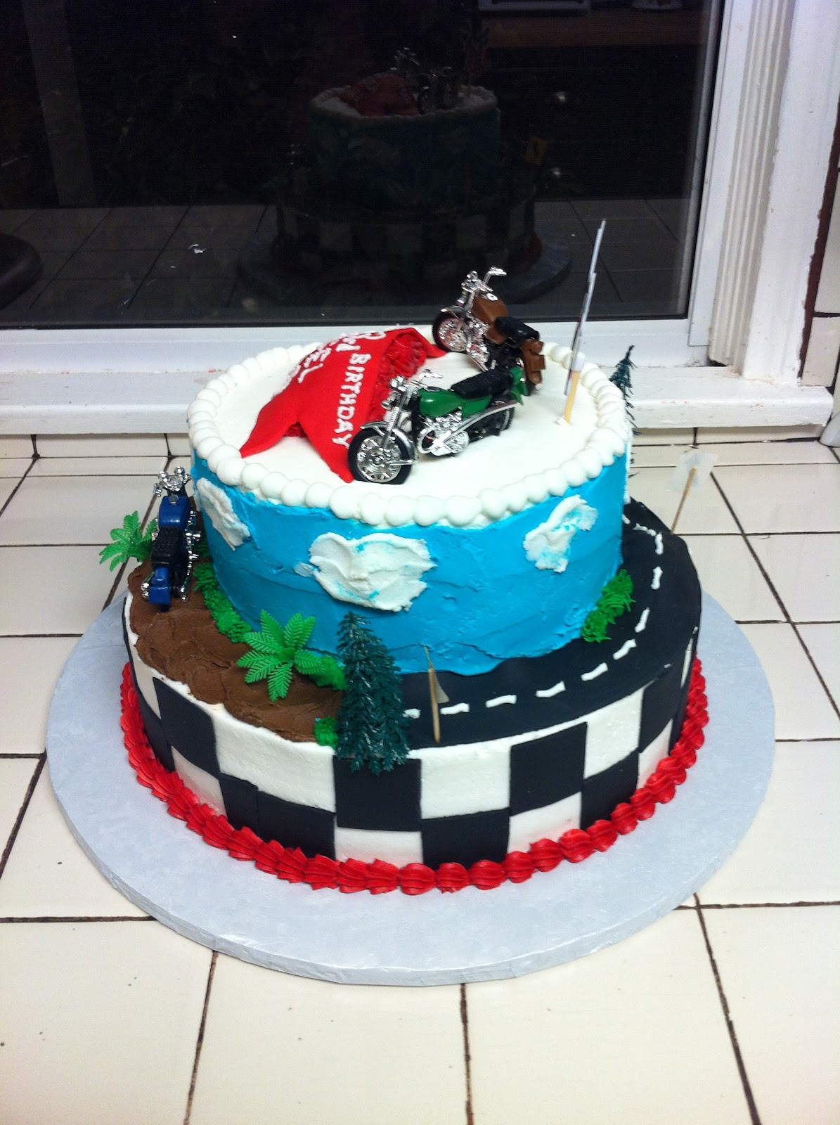 Motorcycle Birthday Cakes
 Betty s Batter Blog Motorcycle Birthday Cake