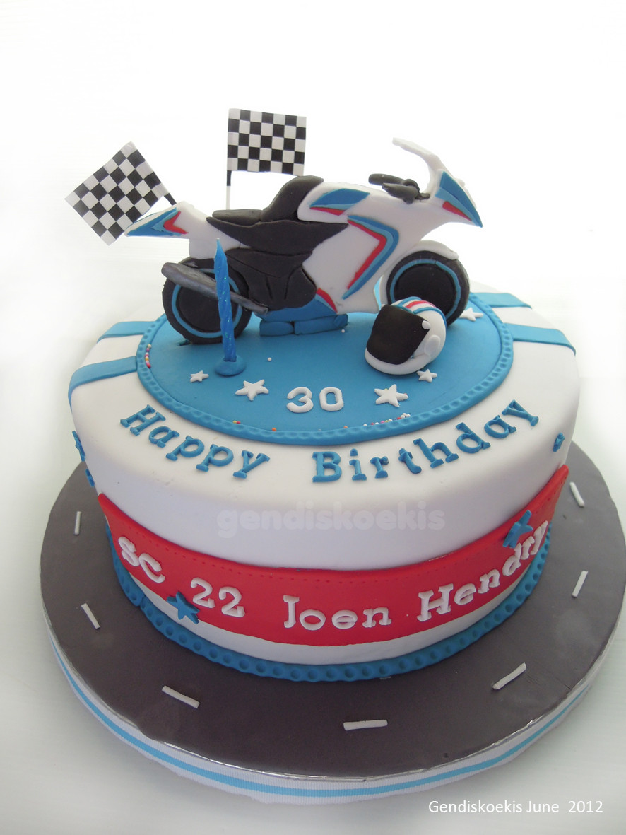 Motorcycle Birthday Cakes
 Motorbike Birthday Cakes