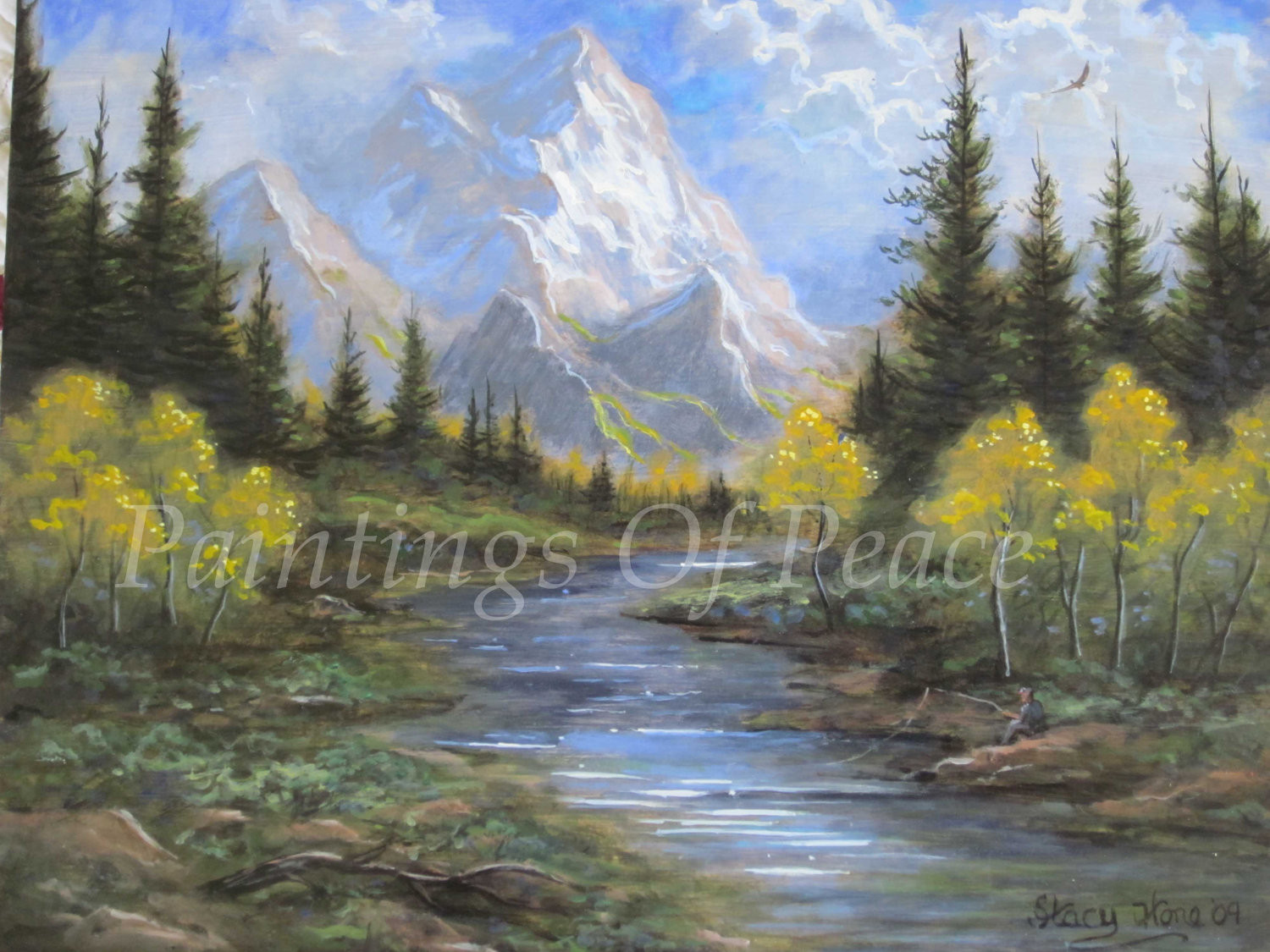 Mountain Landscape Painting
 Mountain Landscape paintings