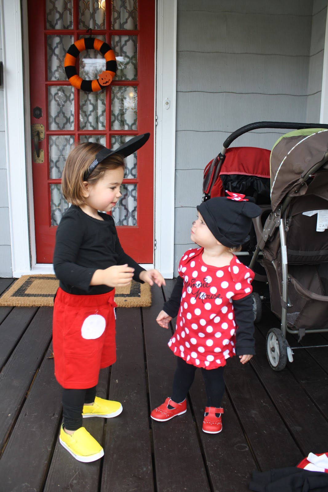 Mouse Costume DIY
 DIY Halloween Costume Mickey Mouse The Chirping Moms