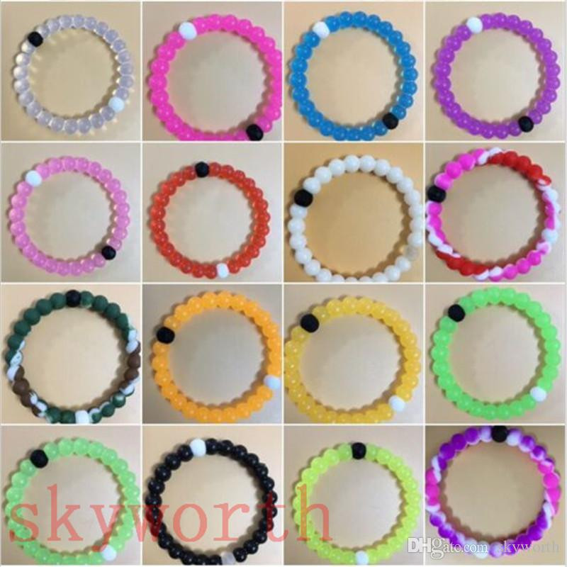 Mud And Water Bracelet
 2017 Bracelets Mud & Water White And Black Bead Pink Clear