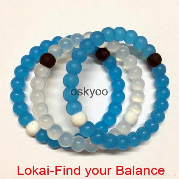 Mud And Water Bracelet
 Blue And White Lokai Bracelet Water Mud Size S M L