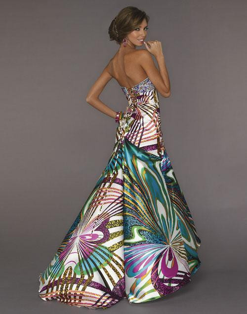 Multi Colored Wedding Dress
 Bridal Snob — Multi color wedding dress…