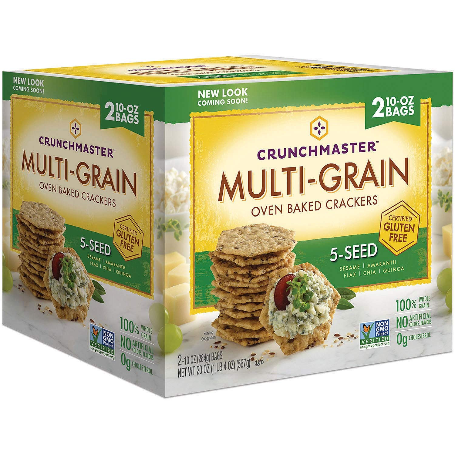 Multi Grain Crackers
 Amazon Crunchmaster Multi Grain Crackers Gluten Free