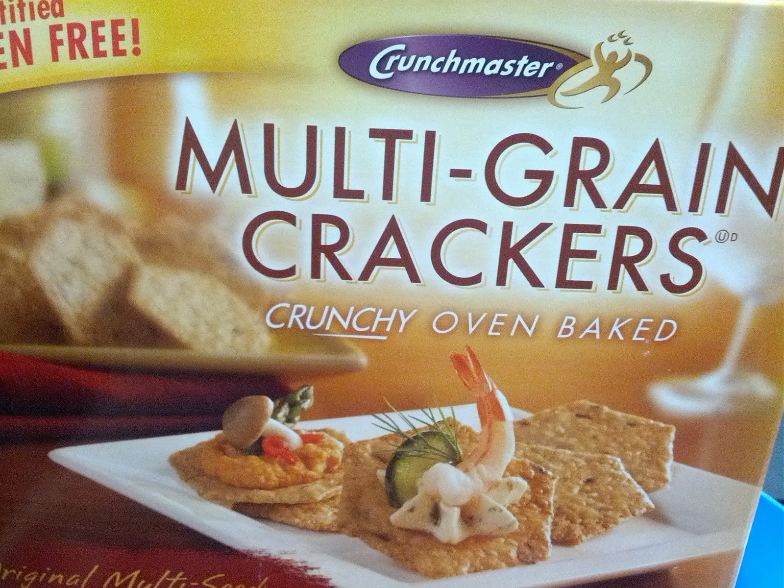 Multi Grain Crackers
 Vanbrosia Crunchmaster Multi grain crackers