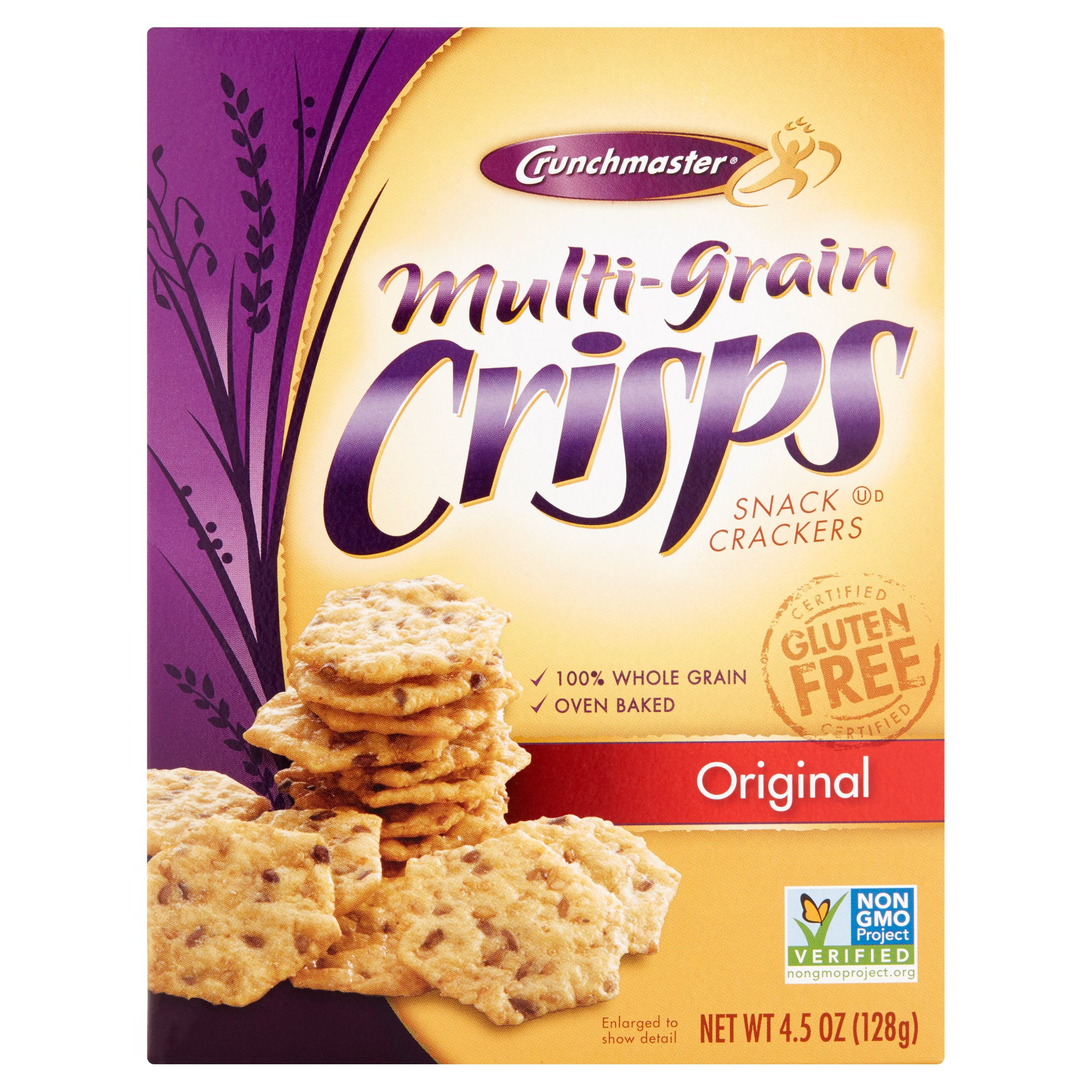 Multi Grain Crackers
 Crunchmaster Original Multi Grain Crisps Crackers 4 5 Oz