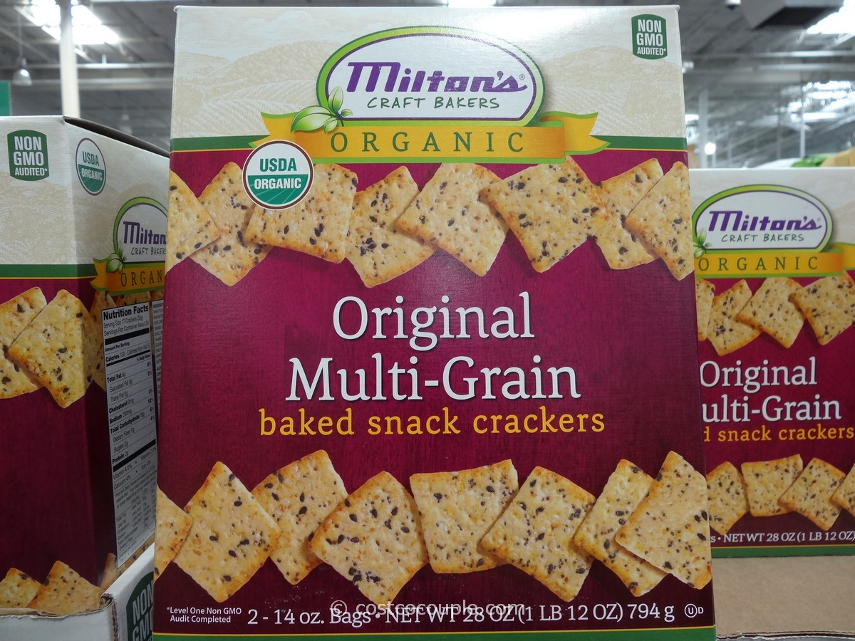 Multi Grain Crackers
 Milton’s Organic Multi Grain Crackers