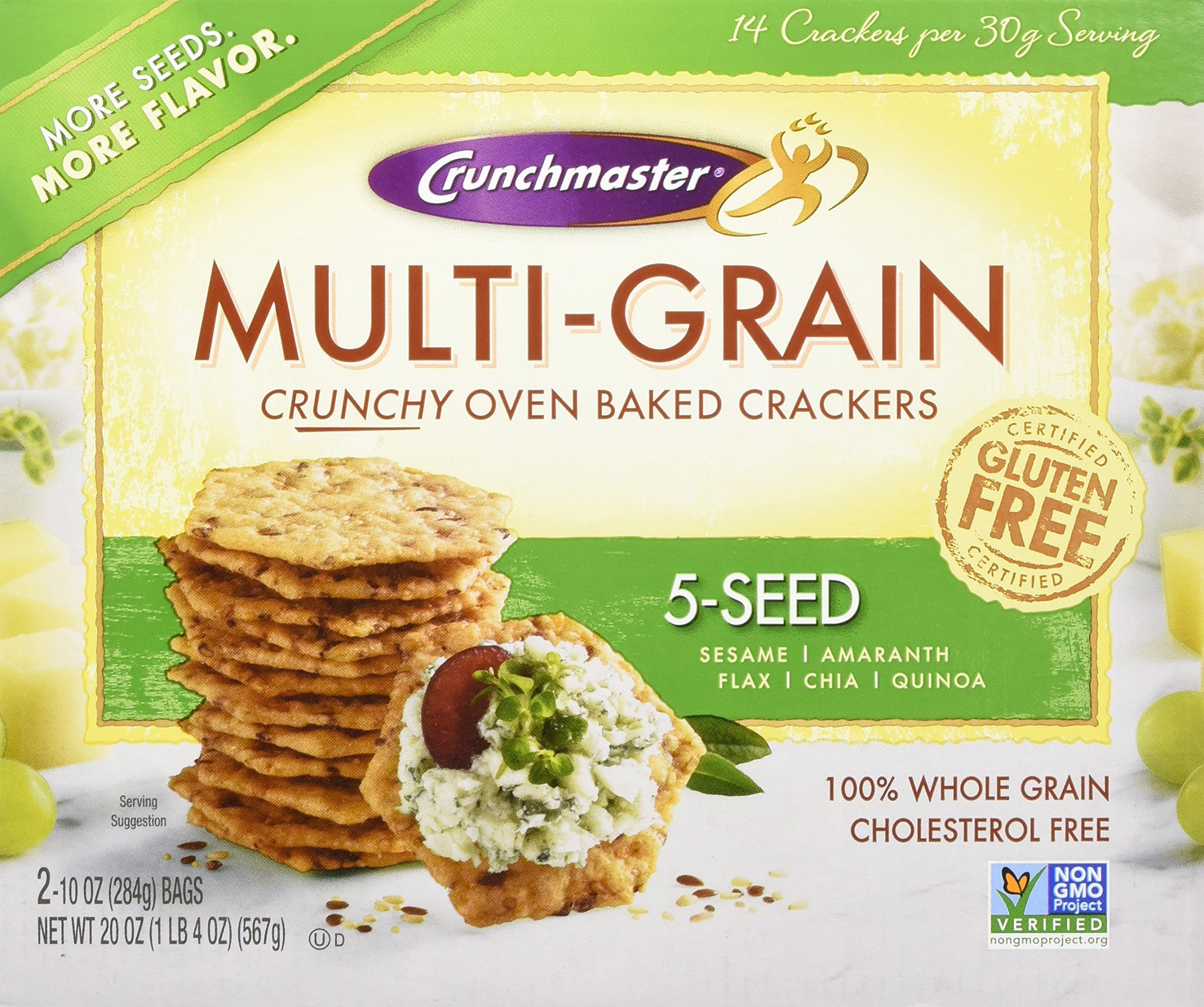 Multi Grain Crackers
 Amazon Crunchmaster Multi Grain Crackers Gluten Free