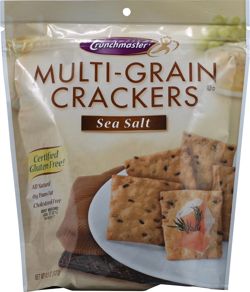 Multi Grain Crackers
 Crunch Master Multi Grain Crackers Gluten Free Sea Salt 4