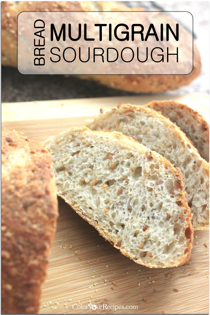 Multigrain Sourdough Bread
 Hearty Multigrain Sourdough Bread Recipe • Color Your Recipes