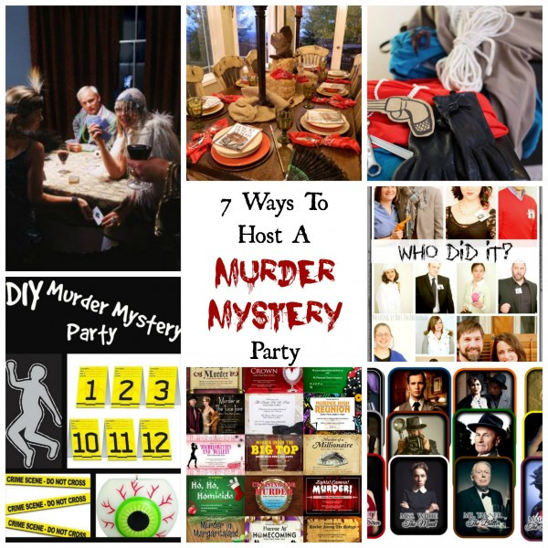 Murder Mystery Birthday Party
 7 Ways To Host A Killer Murder Mystery Party – Party Ideas