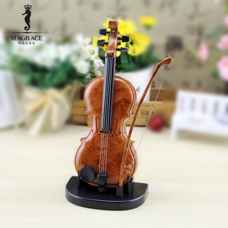 Music Gifts For Kids
 Retro Violin Music Box Simulation Musical Instruments