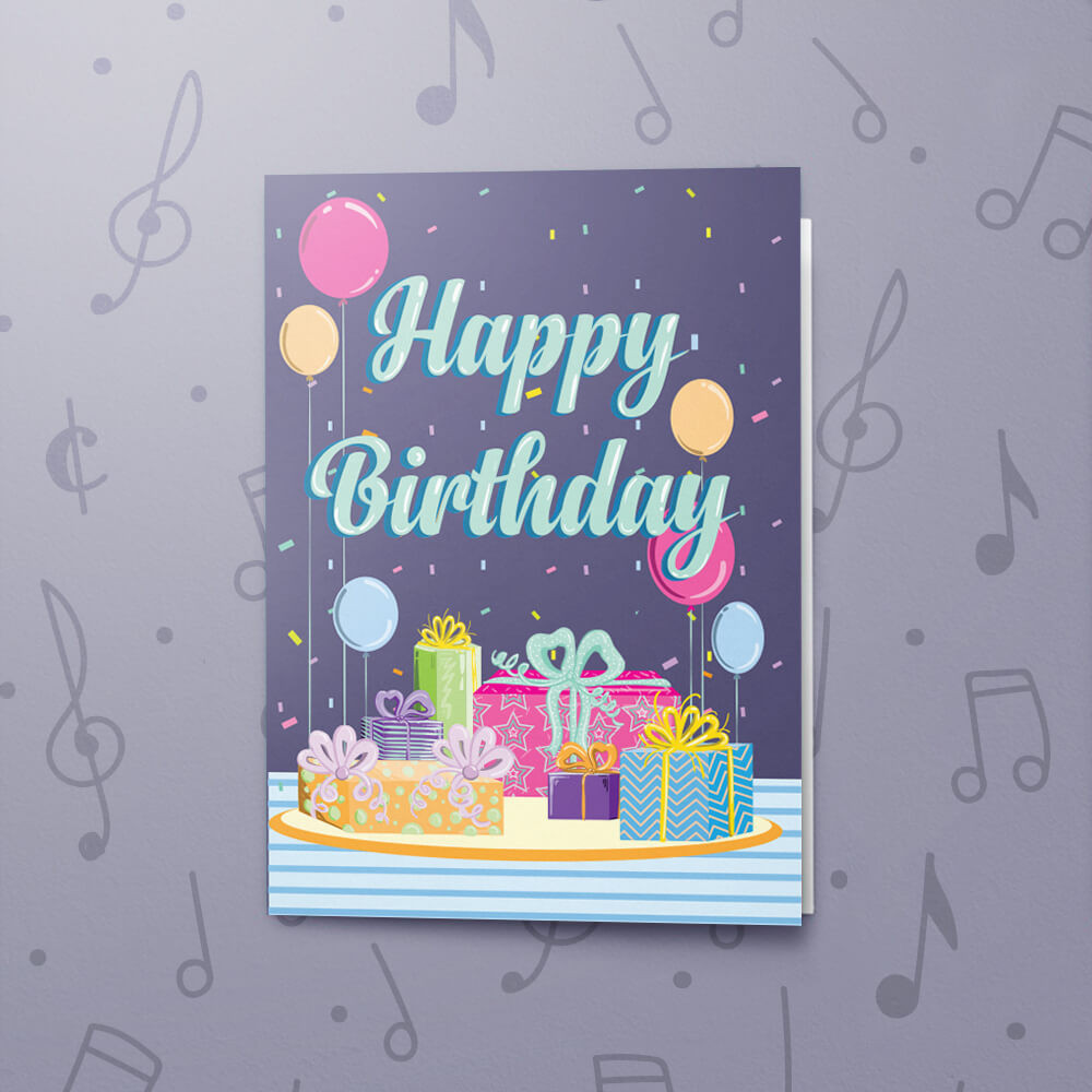 Musical Birthday Cards
 Birthday Presents – Musical Birthday Card bigDAWGS greetings