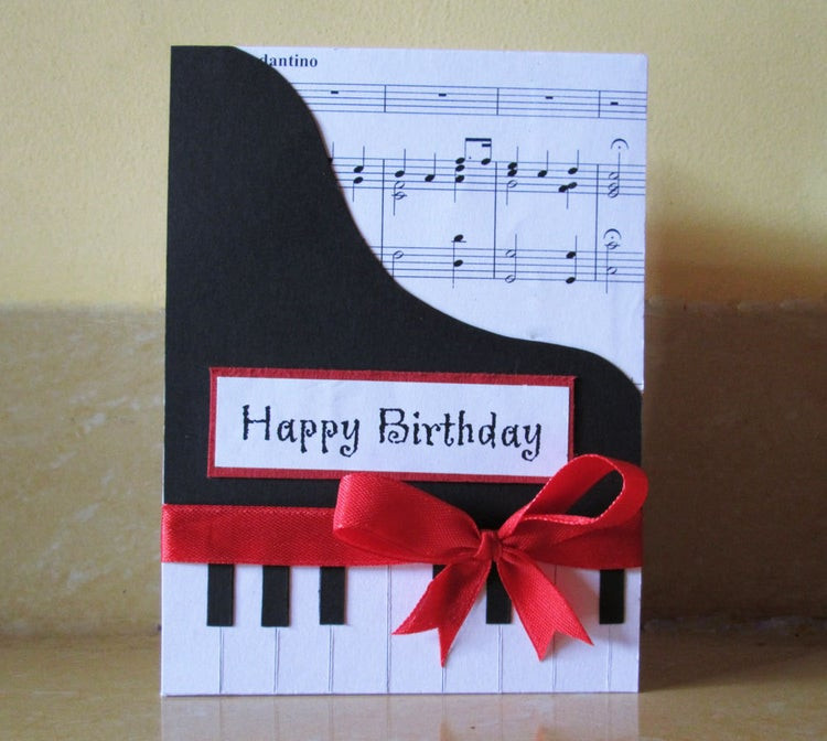 Musical Birthday Wishes
 Piano Happy Birthday Card Music themed by DreamsByTheRiver