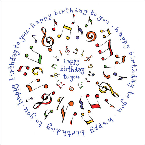 Musical Birthday Wishes
 Alison Hullyer January 2013 new product release