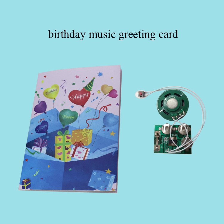 Musical Birthday Wishes
 Wholesale Musical Happy Birthday Greeting Card For Gift