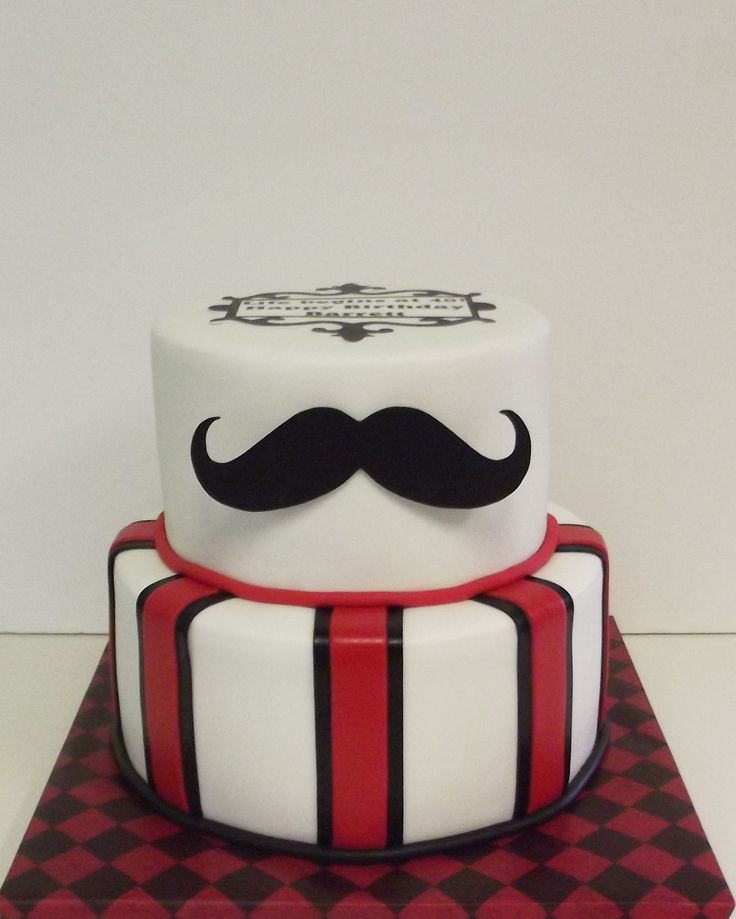 Mustache Birthday Cakes
 Mustache Birthday Cake Birthday cakes