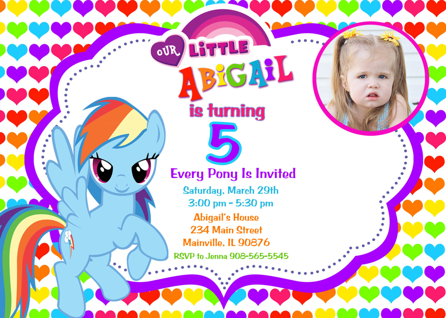 My Little Pony Birthday Party Invitations
 My Little Pony Birthday Party Invitations