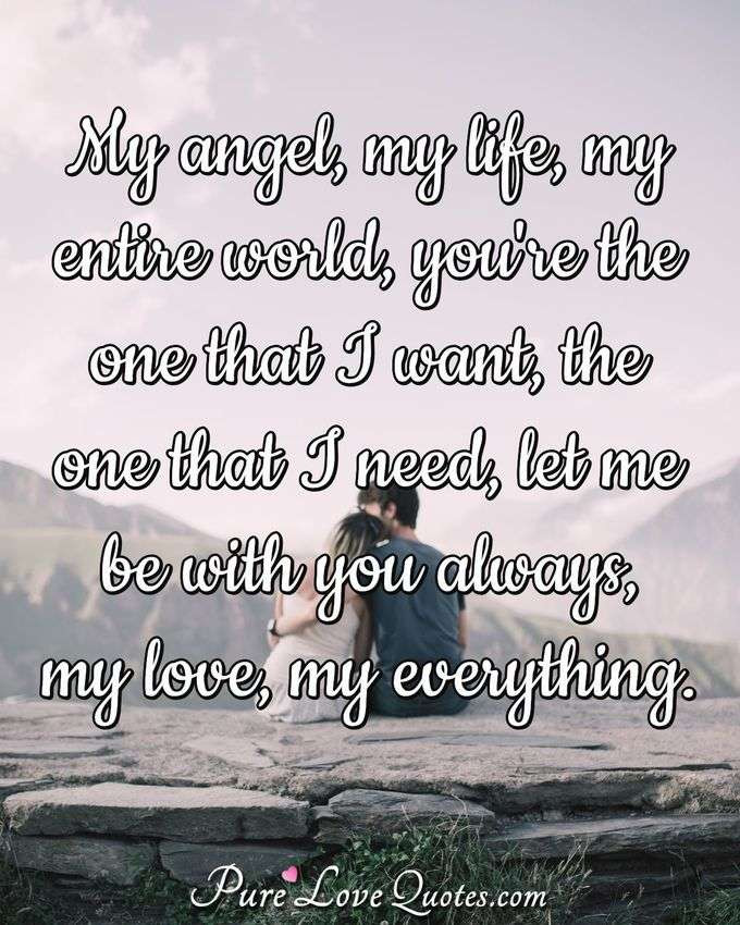 My Love My Life Quotes
 120 Best Love Quotes For Her