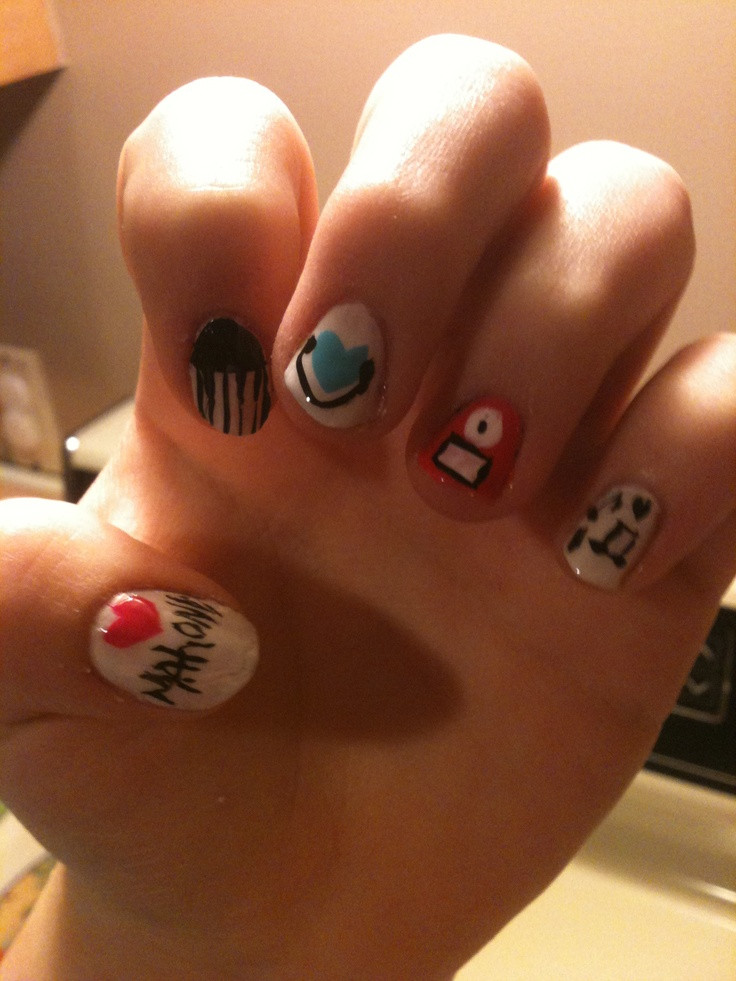 Nail Art Austin
 9 Best images about Austin Mahone nails on Pinterest