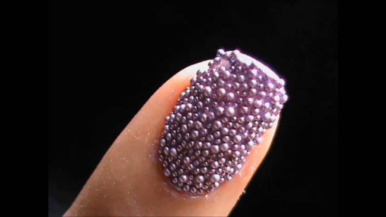 Nail Art Beads
 Beautiful Caviar Nail Art Designs How to put caviar