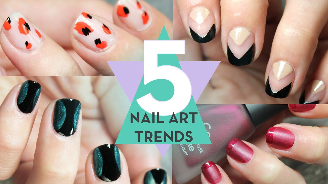 Nail Art Trends
 5 NAIL ART TRENDS STEP BY STEP