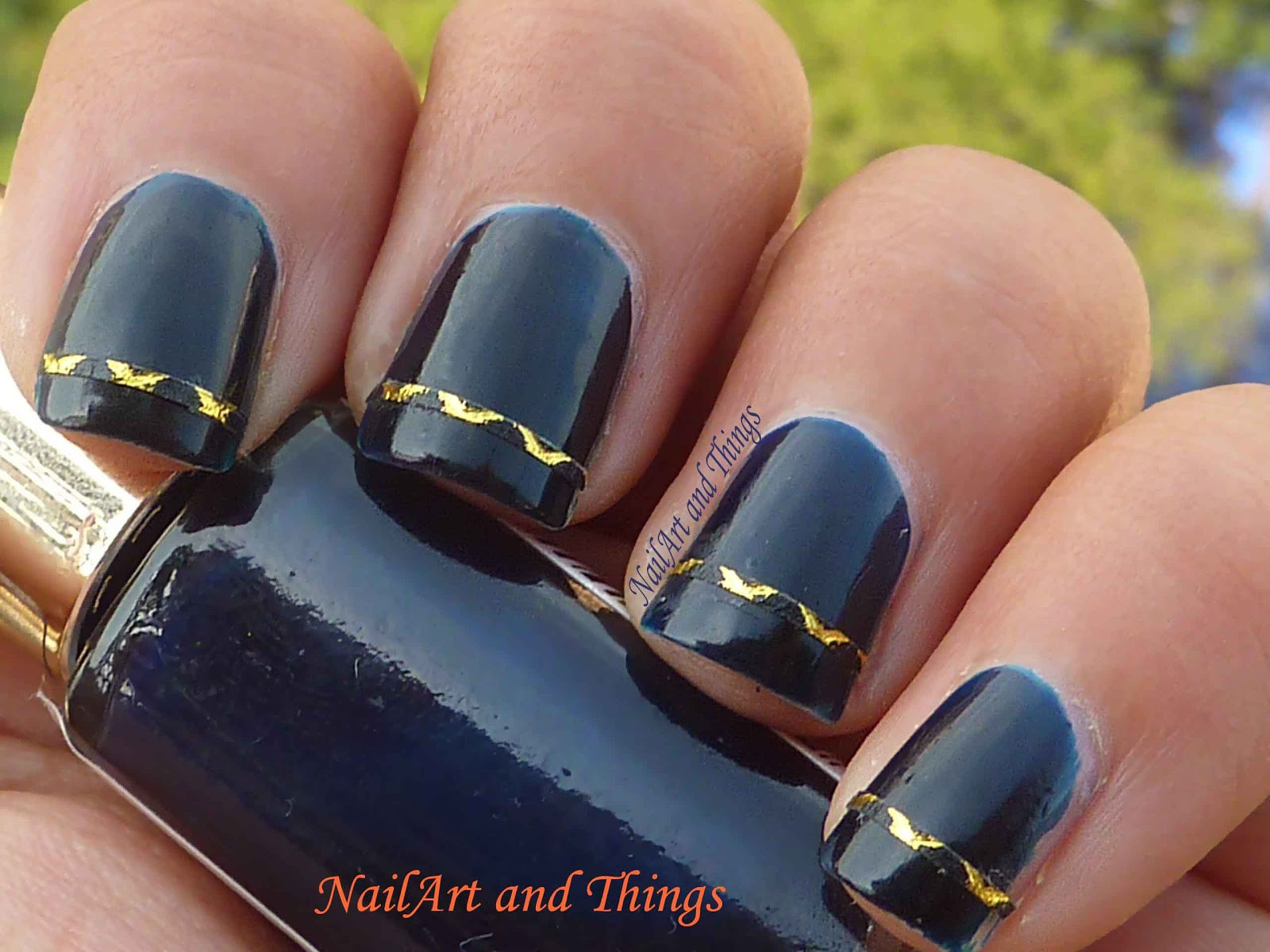 Nail Art With Tape
 NailArt and Things Striping Tape Nail Art