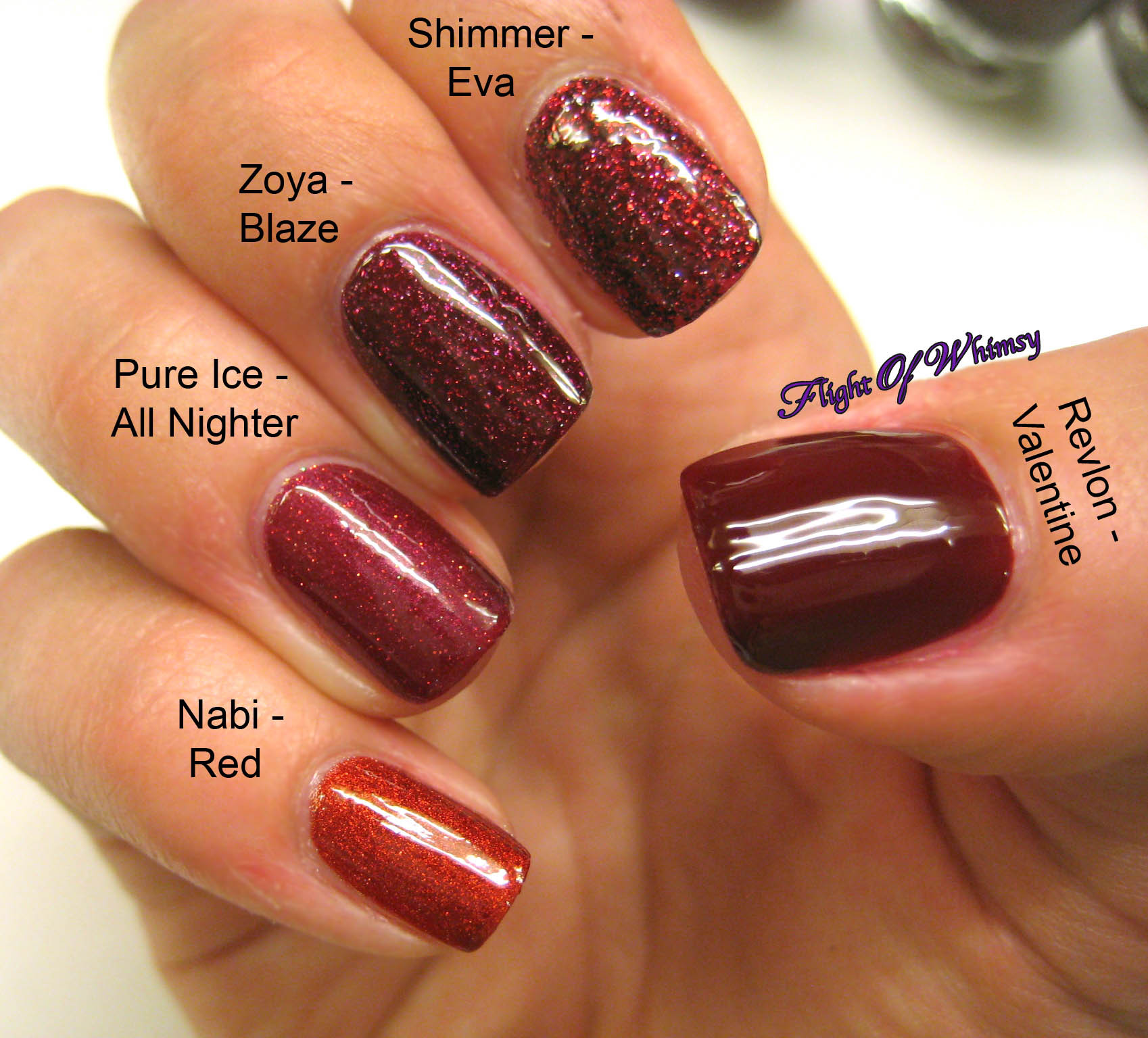 Nail Colors For September
 Cacophony of Color Red