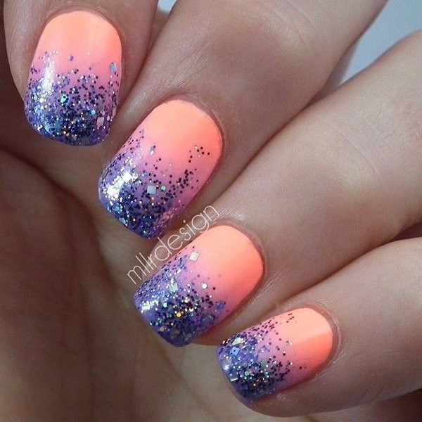 Nail Designs Sparkle
 35 Amazing Glitter Nail Designs for 2020 Pretty Designs