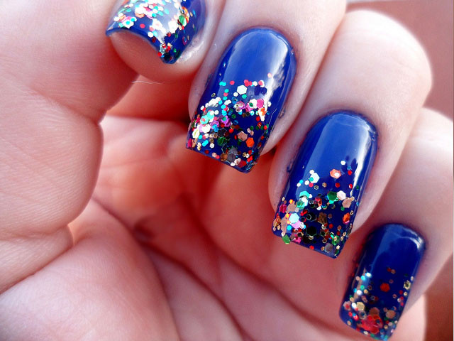 Nail Designs Sparkle
 100 Cute And Easy Glitter Nail Designs Ideas To Rock This