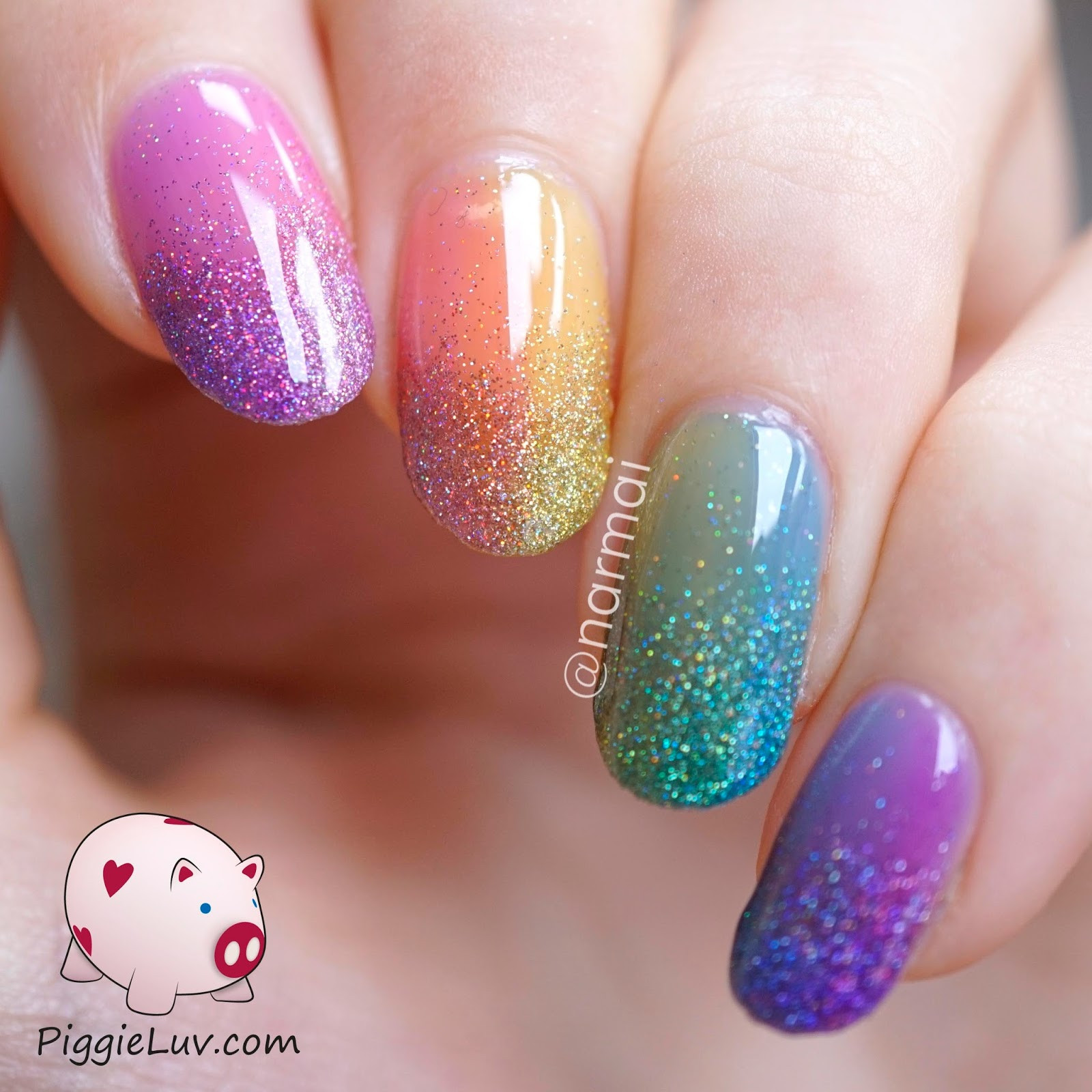 Nail Designs Sparkle
 Glitter Nail Art Ideas Try some bling bling Diet