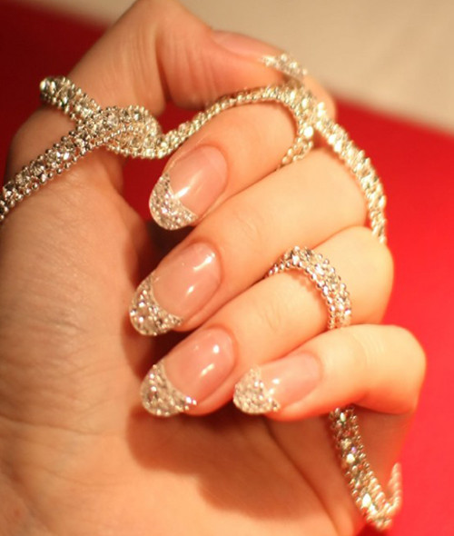 Nail Designs Sparkle
 8 Best Glitter Nail Art Designs with