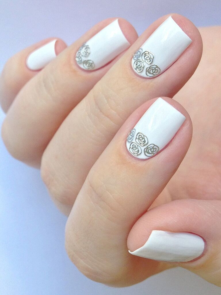 Nail Ideas For Wedding
 Wedding Nail Art Manicure Ideas From Pinterest