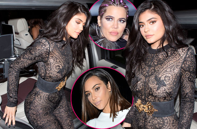 Naked Birthday Party
 Kylie Jenner Celebrates 19th Birthday With The Kardashians