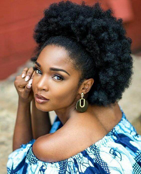 Natural Afro Hairstyles
 19 Stunning Quick Hairstyles for Short Natural African