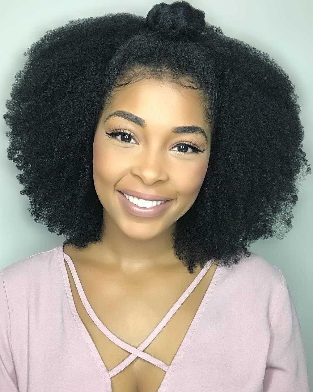 Natural Afro Hairstyles
 45 Classy Natural Hairstyles for Black Girls to Turn Heads