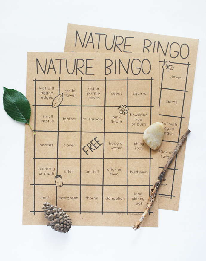 Nature Activities For Adults
 Celebrate the Great Outdoors with Nature Bingo