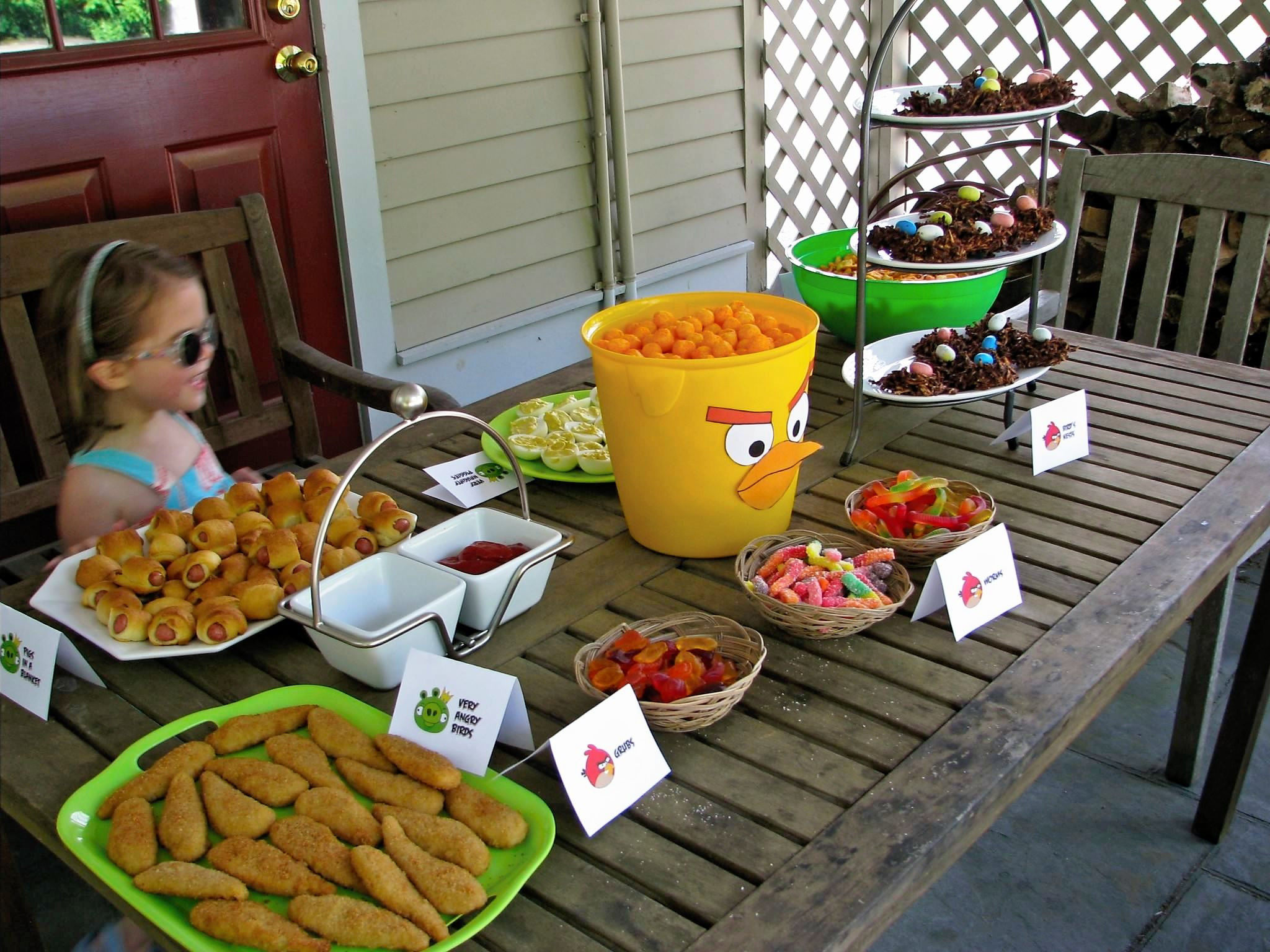 Naughty Party Food Ideas
 great angry birds party food ideas served VERY angry