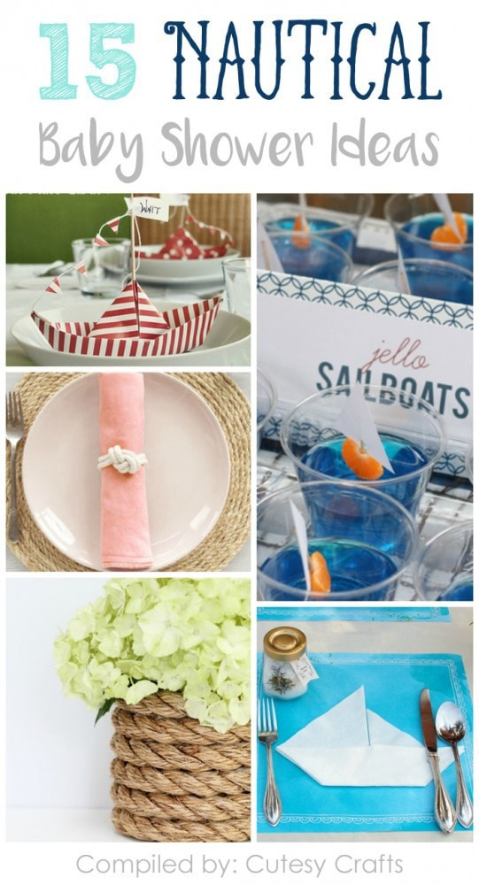 Nautical Baby Shower Gift Ideas
 DIY Nautical Baby Shower Cutesy Crafts