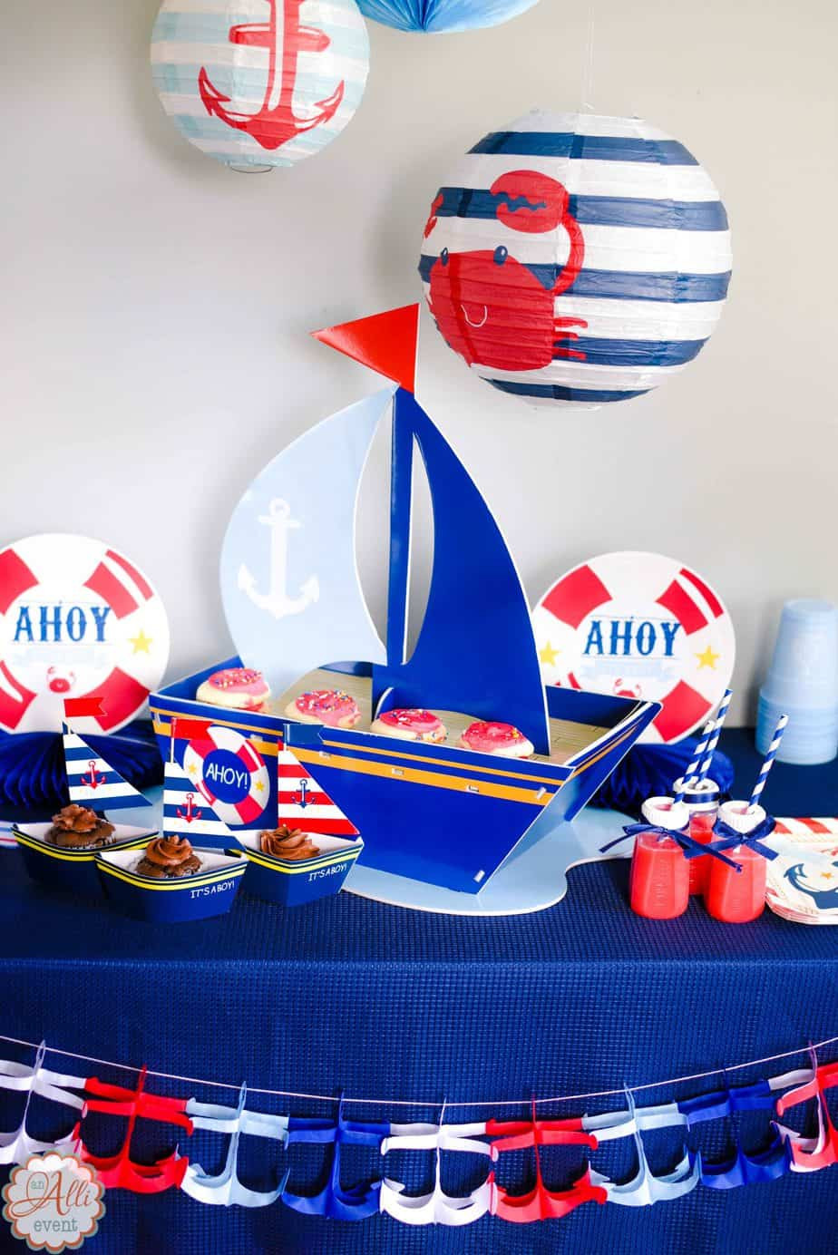 Nautical Baby Shower Gifts
 How to Host an Adorable Nautical Baby Shower An Alli Event