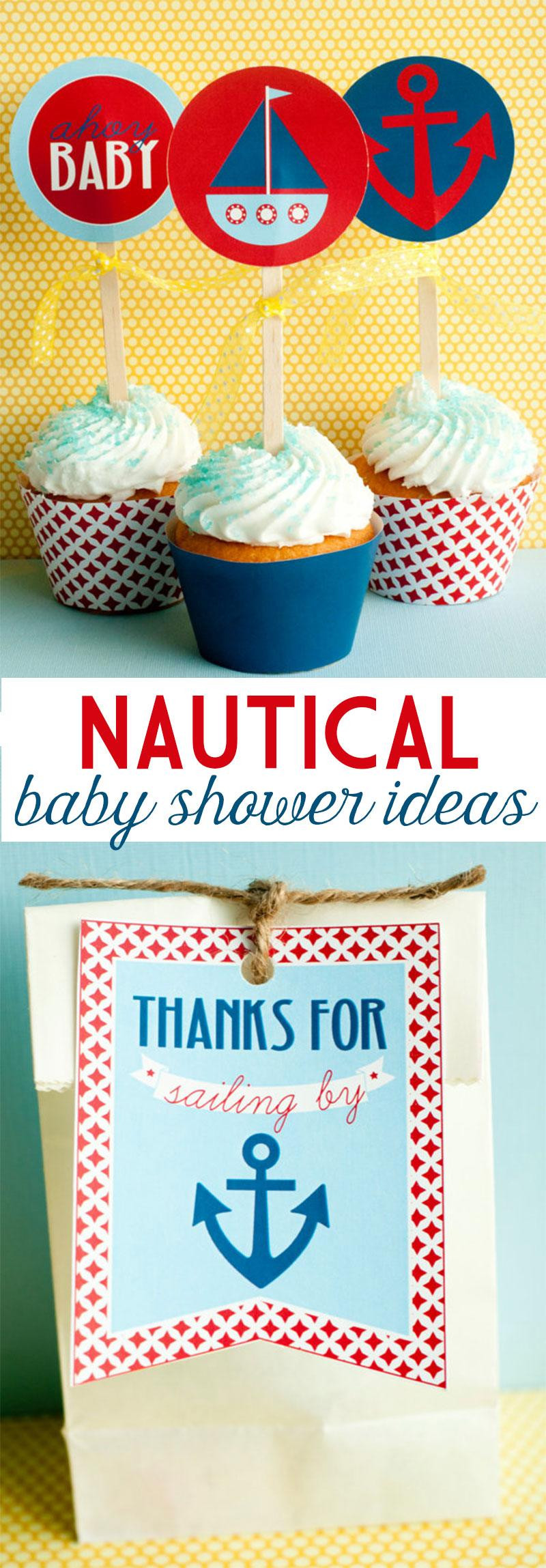 Nautical Baby Shower Gifts
 Nautical Baby Shower Ideas & Printables